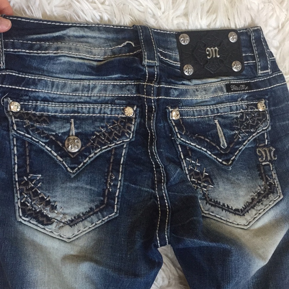 Dark wash missme jacking jeans